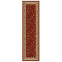 CLOSEOUT!! Pesaro Floral Red 2'2" x 7'7" Runner Area Rug