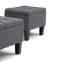Poway 3-Piece Ottoman II Set