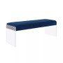 Roam Velvet Bench
