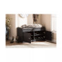 Glasser Cabinet with Seating Bench