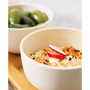 Leo Collection 6-Pc. Covered Bowl Set with Bamboo Tray