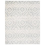 Adirondack Ivory and Light Blue 10' x 14' Area Rug