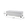 Ottilie Contemporary Button-Tufted Storage Ottoman Bench
