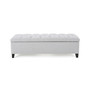 Ottilie Contemporary Button-Tufted Storage Ottoman Bench