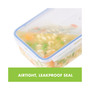 Easy Essentials 29-Oz. On the Go Divided Square Food Storage Container