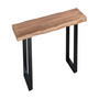 55" Iron, Wood Louisa Rectangular Bench