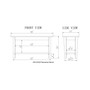 Revive Wall Coat Hook with Bench Set