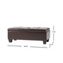 Merrill Double Opening Storage Ottoman