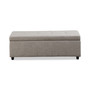 Chamberlain Fabric Storage Ottoman Bench, Direct Ship