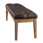 Alvia Premium Tufted 52-Inch Upholstered Bench