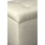 Angela Fabric Upholstered Storage Trunk