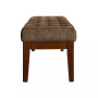 Elle Décor Claire Tufted Upholstered Bench