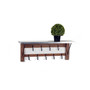 Millwork Double Row Hook Shelf