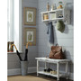 Country Cottage Coat Hooks and Bench Set