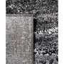 Adirondack Silver and Black 2'6" x 6' Runner Area Rug