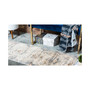 Odette Ode5 Navy Blue 2' 2" x 6' 7" Runner Area Rug
