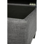 Brooklyn Square Upholstered Storage Ottoman