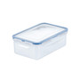 Easy Essentials On the Go Meals Divided Rectangular Food Storage Containers, 34-Ounce, Set of 3