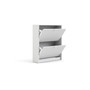 Bright 2 Drawer Shoe Cabinet