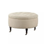 Elizabeth Hidden Storage Round Ottoman