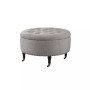 Elizabeth Hidden Storage Round Ottoman