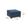 Isabella Contemporary Tufted Storage Ottoman