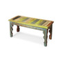 Rao Painted Wood Bench