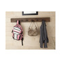 Pomona  48" Metal and Reclaimed Wood Wall Coat Hook