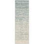 Adirondack Slate and Cream 2'6" x 6' Runner Area Rug