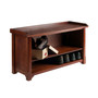 Milan Bench with Storage Shelf