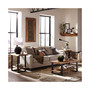 Alpine Natural Live Edge Wood 48" Mantel Shelf