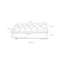 Hamilton Traditional Rectangle Storage Ottoman