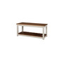 Savannah Coat Hook with Bench Set, Ivory
