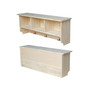 Wall Shelf Unit with Storage