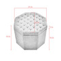 Nova Upholstered Octagon Storage Ottoman
