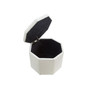 Nova Upholstered Octagon Storage Ottoman