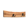 Alpine Natural Live Edge Wood 36" Coat Hooks