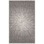 Evoke Dark Gray and Ivory 3' x 5' Area Rug