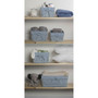 Chicken Wire Denim Liner Basket Set of 5