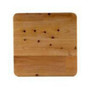10"x10" Square Wooden Bench or Stool Multi-Purpose Accessory