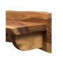 Alpine Natural Live Edge Wood 36" Mantel Shelf
