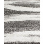 Adirondack Charcoal and Ivory 2'6" x 6' Runner Area Rug