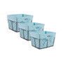 Small Chicken Wire Liner Basket Set of 3