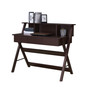 Writing Desk with Storage, Wenge