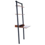 Pamella 2 Shelf Leaning Desk