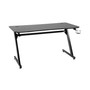 Gaming Desk Computer Table with Cup Holder, Headphone Hook, Cable Hole