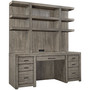 Modern Loft 2PC Credenza Set (Credenza and Hutch)