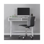 Davisburg 42" Home Office Writing Desk With Open Front Storage Compartments