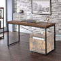 Bob Desk in Weathered Oak & Black 92396