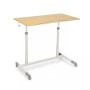 Height Adjustable Computer Desk Sit to Stand Rolling Notebook Table